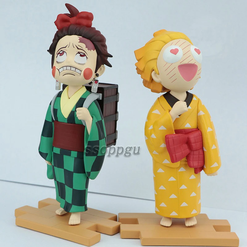 

Фигурка-кимоно из ПВХ, рассекающая демонов, Tanjirou Zenitsu