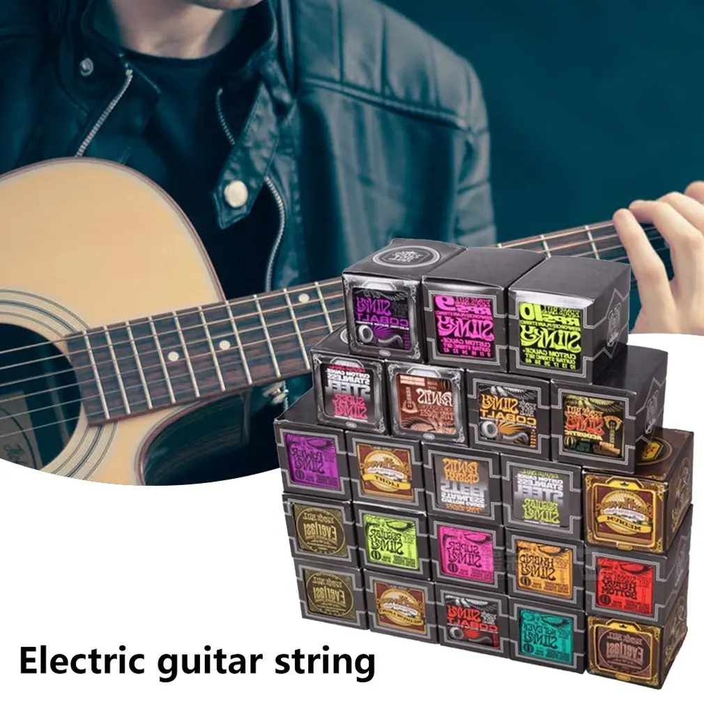 ernie ball elektrische gitarre saiten spielen echten heavy metal rock musical instrument teile für anfänger liebhaber musik acc free global