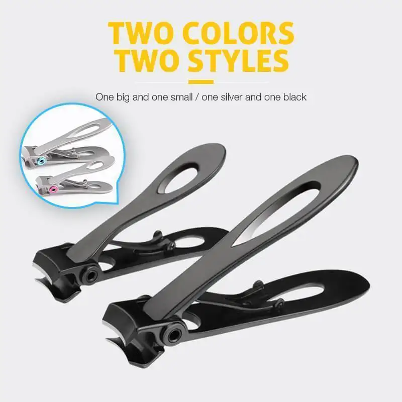 

Nail Clippers Stainless Steel For Thick Nails Wide Jaw Opening Manicure Fingernail Cutter Thick Hard Ingrown Toenail Scissors