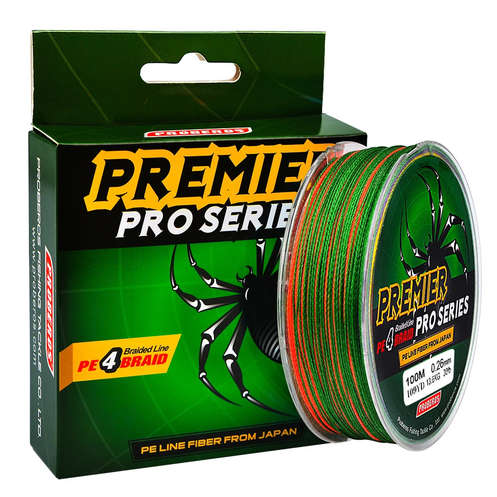 100 м PE лески Карп леска крючок с покрытием ссылка 5 цветов рыболовная плетеная