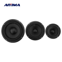 AIYIMA 2Pcs Speaker Bass Radiator Passive Radiator 4 5 6.5 Inch Bass Vibration Membrane Woofer Speaker Accessories Parts