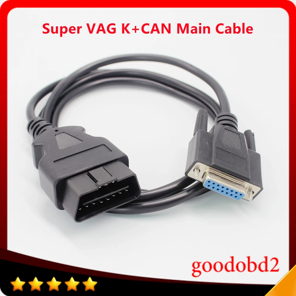 Диагностический сканер OBD2 для Супер VAG K + CAN Plus 2 0 Главный кабель программирования