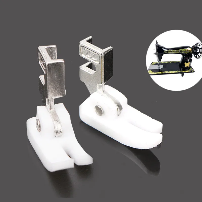 2Pcs Presser Foot For Sewing Machine Non Stick Bottom Accessories Tools Diy Craft | Дом и сад