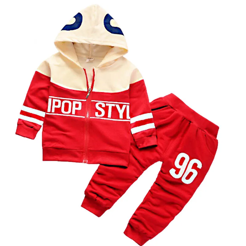 Одежда для маленьких мальчиков осень 2020 детская одежда на молнии комплект из 2
