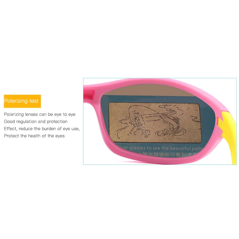 Новые поляризованные детские солнцезащитные очки для велоспорта мальчиков и