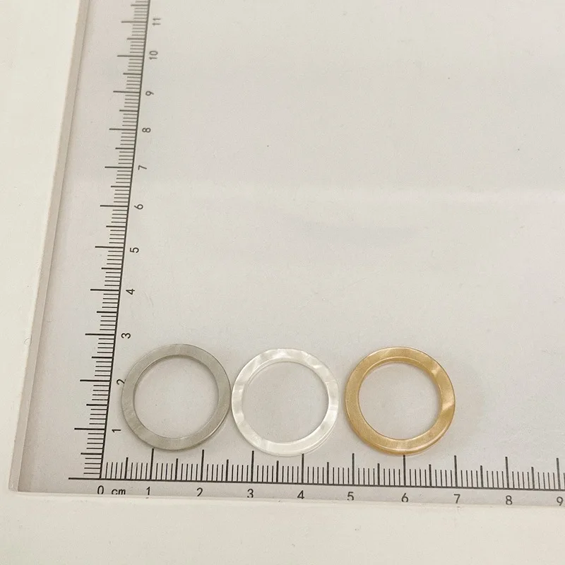 

2021 New Resin Acrylic Round Rings Vintage Geometric Colourful Geometric Square Round Rings Set for Women Jewelry Party Gift