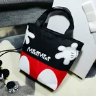 Новинка 2019, модные трендовые сумки Disney, Повседневная маленькая сумка, сумка с наручниками и рисунком Микки Мауса, сумка для ланча