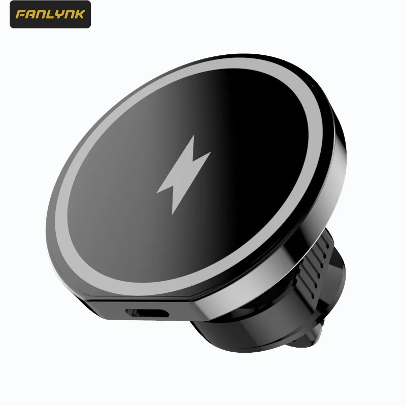 Магнитное зарядное устройство Fanlynk типа C/USB для беспроводного зарядного