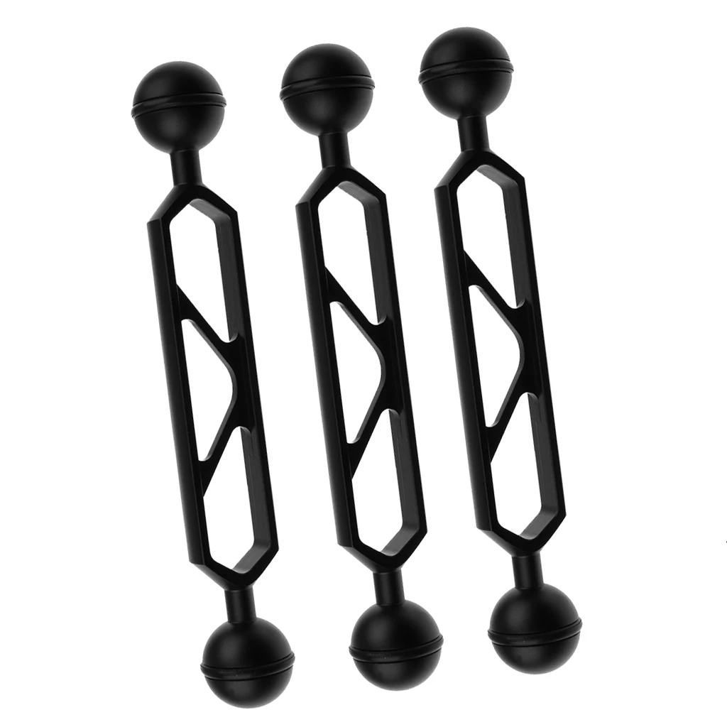 

3x Scuba Diving Camera Ball Joint Arm Connector Clamp Adapter Base