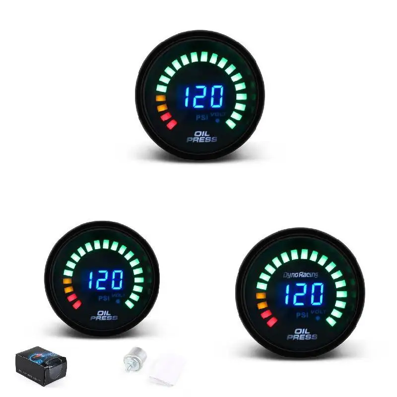 2019 Racing масляный бак Пресс метр е датчик весы со светодиодным дисплеем Цифровой