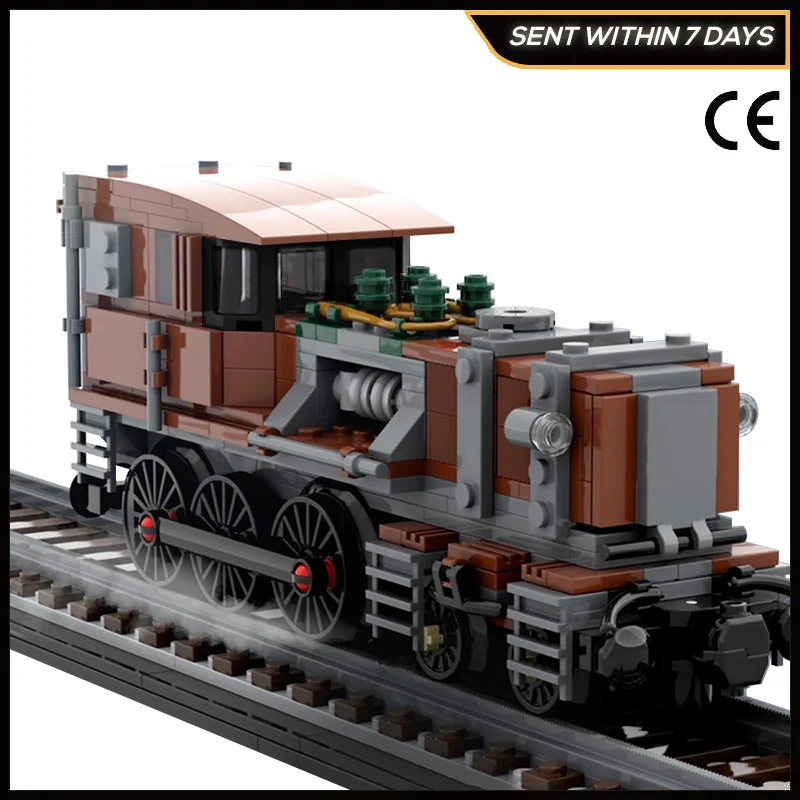 

MOC-10277 Steampunk Crocodile Locomotive Series Building Block Bricks Vehicle Models,Children's Toys Kid Gift
