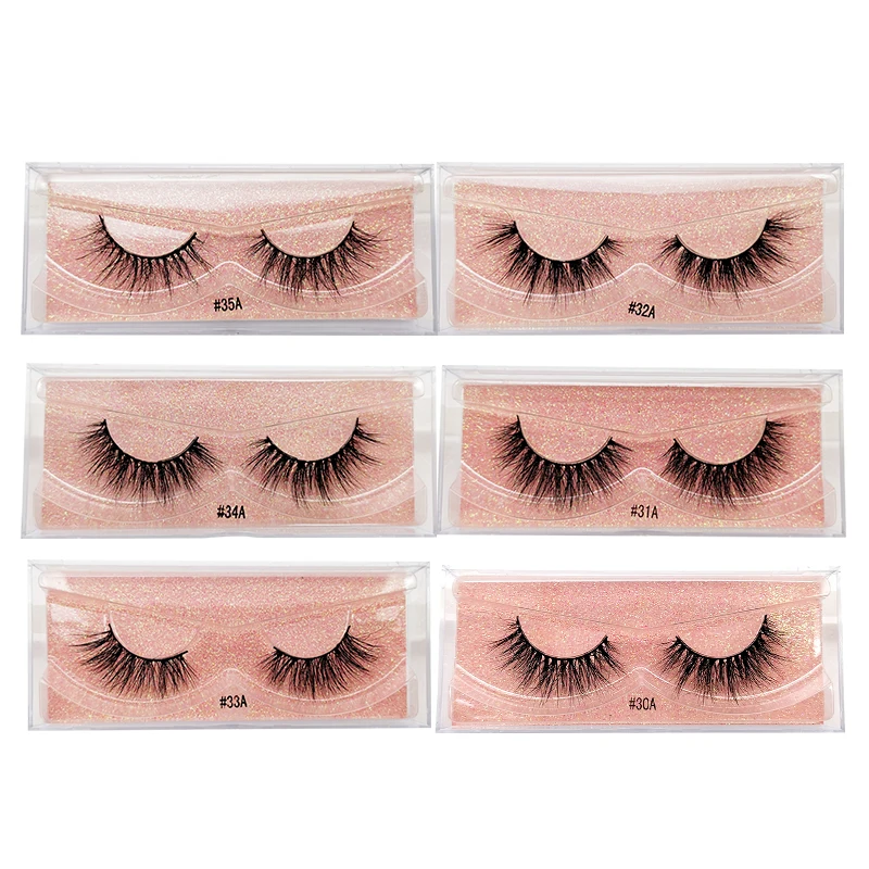 Накладные ресницы из норки Длинные 3D для наращивания|Накладные ресницы| |