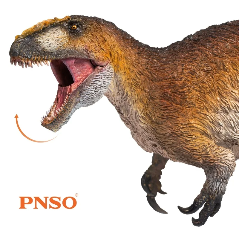 PNSO Yutyrannus-dinosaurios de juguete para ni&ntilde;os, modelo Animal prereligioso, dinosaurios cl&aacute;sicos-2