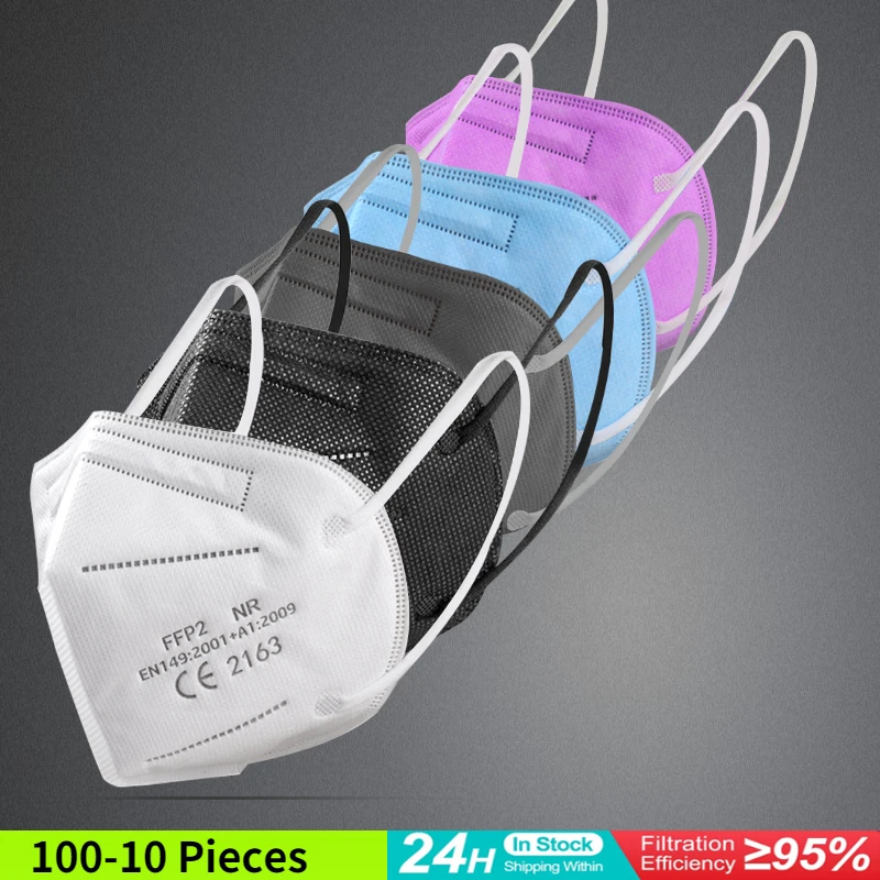 Маска для лица ffp 2 маски CE ffp2mask kn95 ffp2 сертифицированные fp2взрослые homologada mascarilla fpp2