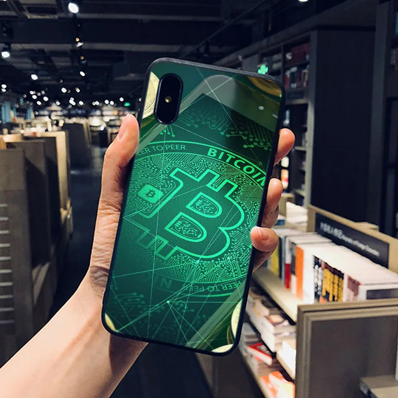 

Pattern Funny Covers Shell Back TPU Coque Bitcoin Phone Case For iphone 11 Pro 11Pro Max 8 7 6 6S Plus X XS MAX 5 5S SE XR 2020