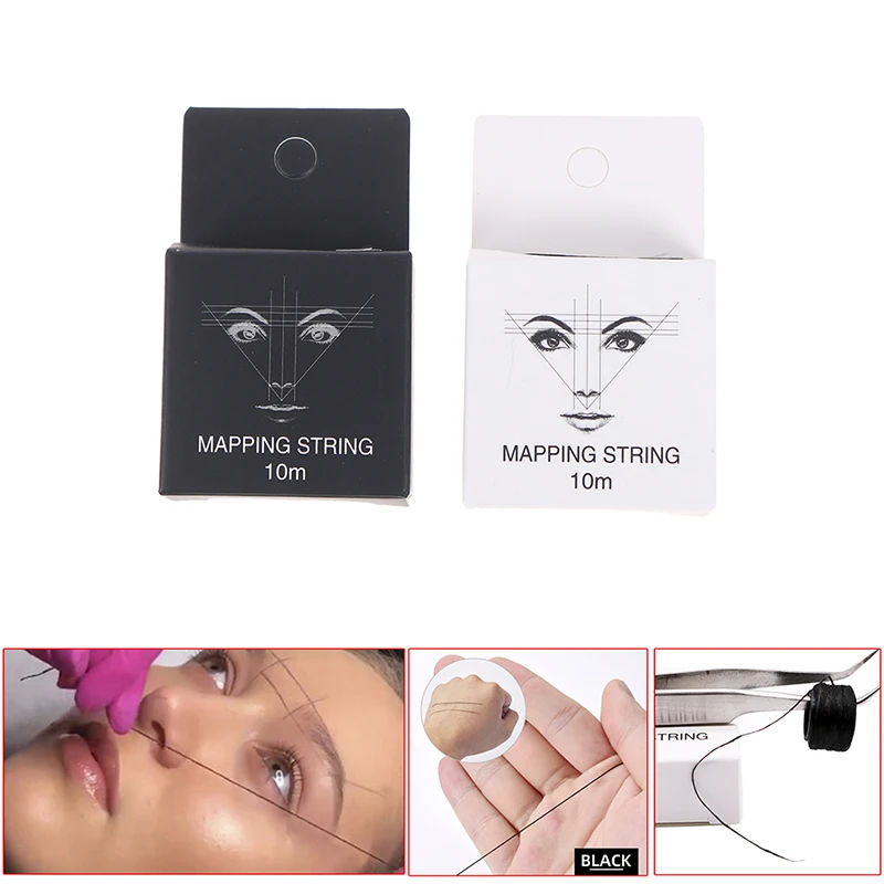 

Pre Inked Mapping String Microblading Eyebrow Marker Thread Line Tool 10m/32.8ft