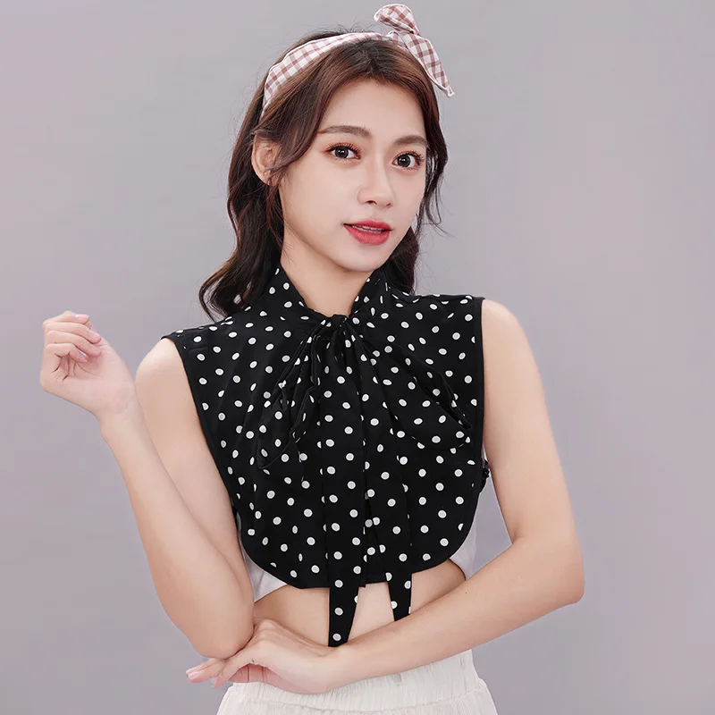 

Sweater Decorative Collar Fake Versatile Shirt Autumn Winter