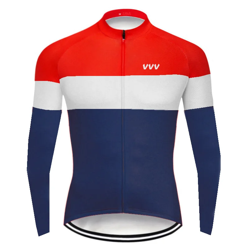 

New Style! Men Breathable Cycling Jersey Long Sleeve Bicycle Clothing Mtb Bike Jersey Jacket Sportswear Bike Clothes For Top