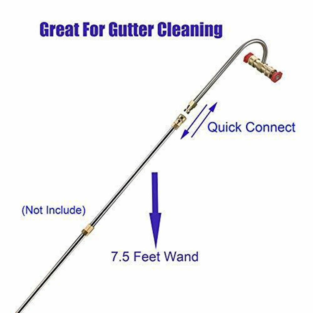 

Durable Gutter Cleaner Gutter Cleaner Attachment For Pressure 1/4 Inch