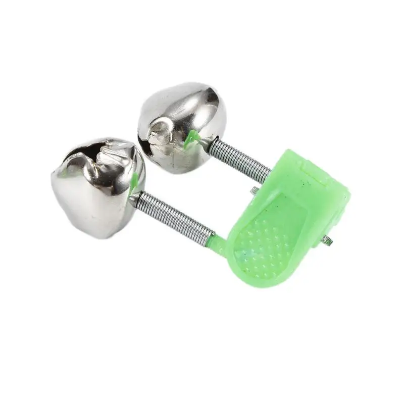 

10Pcs/Set Fishing Bite Alarm Outdoor Night Fishing Rod Clamp Bells Ring Bite Alarm Tackle Fishing Lure Accessories Fishing Tools