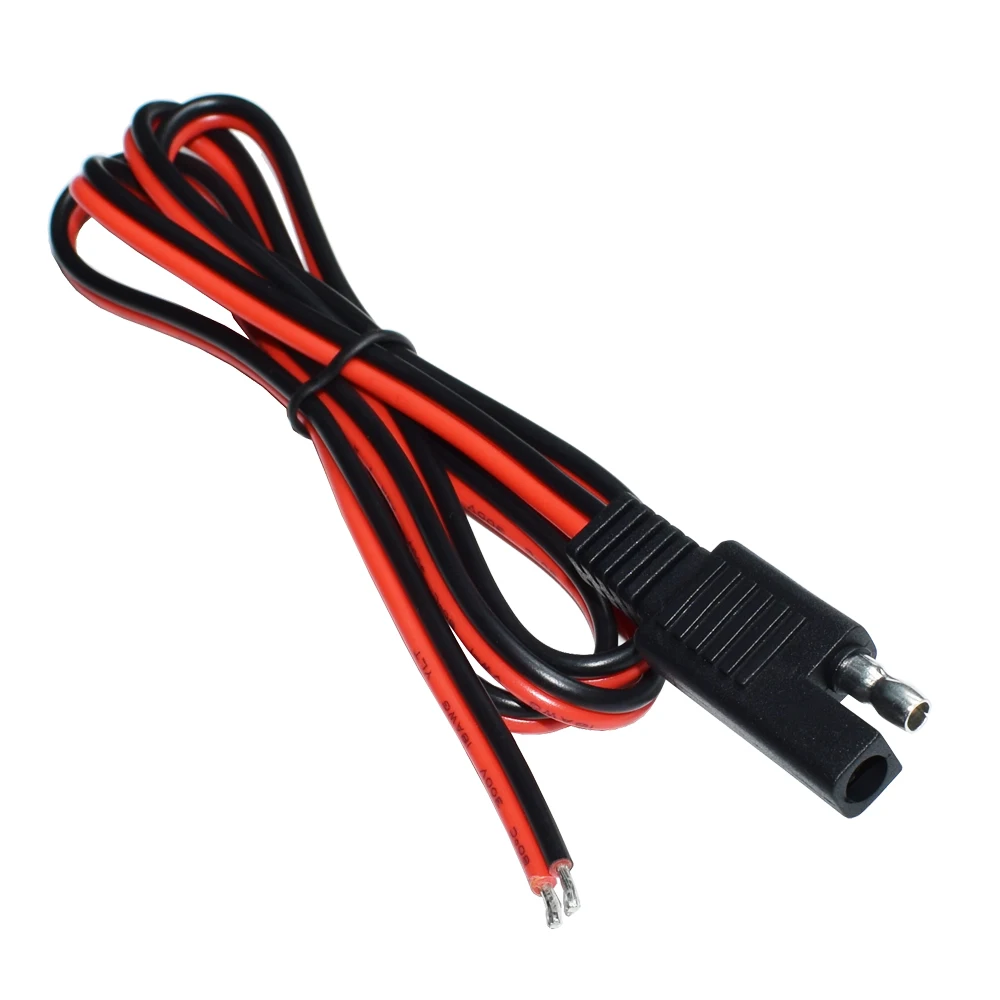 Автомобильный удлинитель вилка SAE 100 см Power 18AWG быстроразъемный штекер для