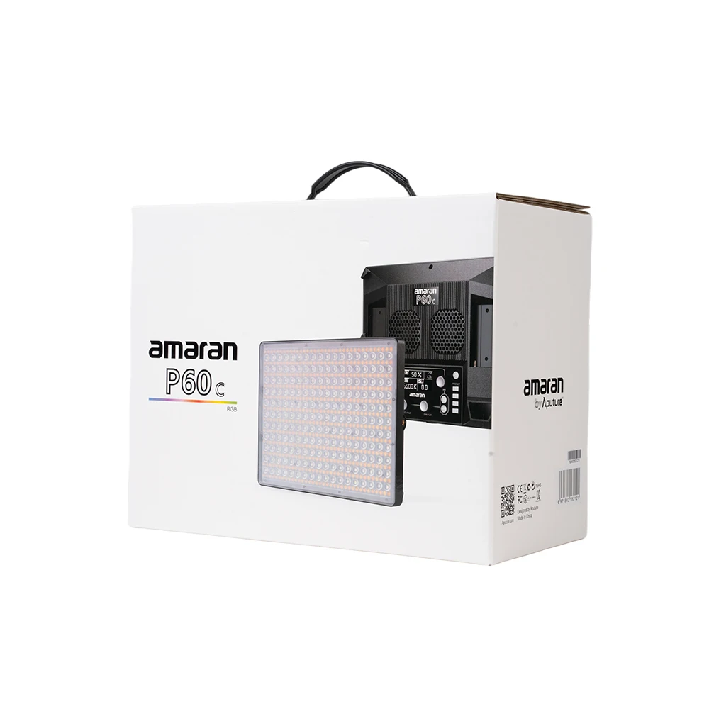 P60x Bi-color LED Panel Photography Light 2500K-7500K Suitable Sidus Link App P60c RGBWW Full-color Aputure Amaran | Электроника