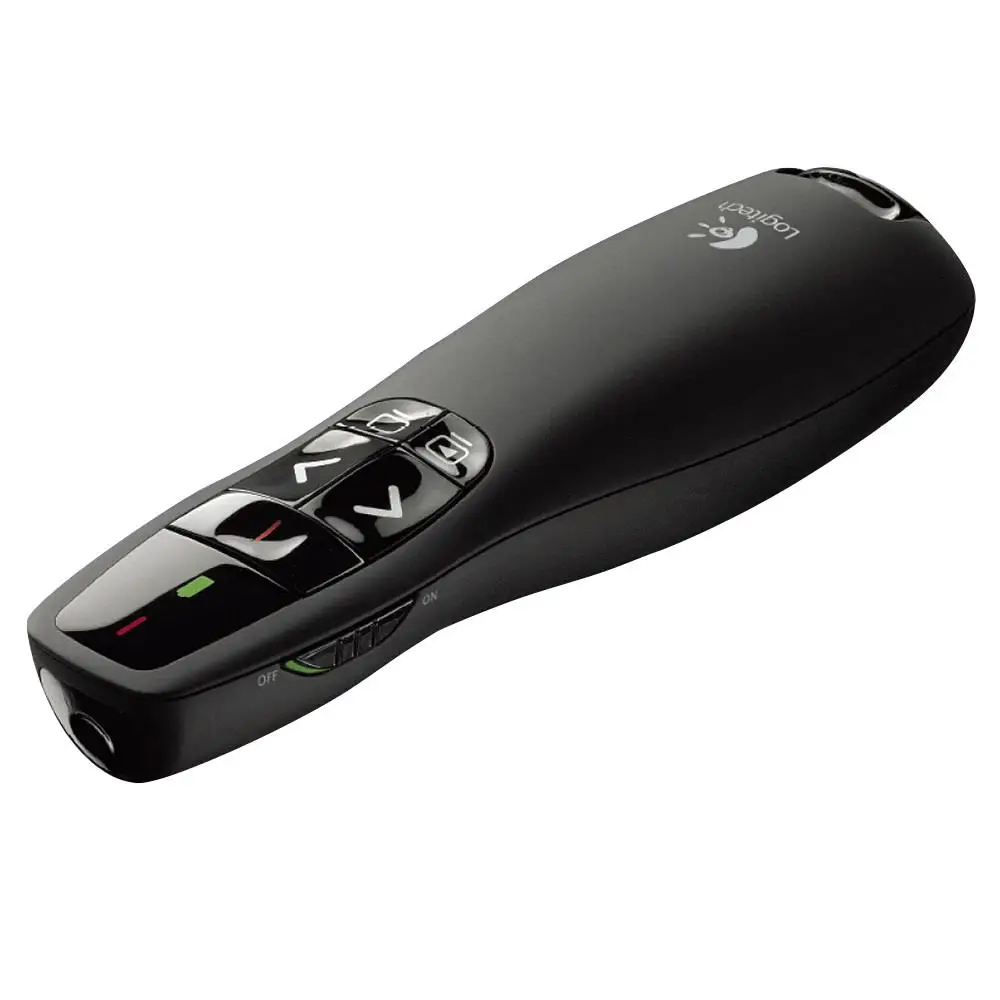 Беспроводная лазерная указка Logitech R400 2 4 ГГц USB мини-светильник для лазерной ручки