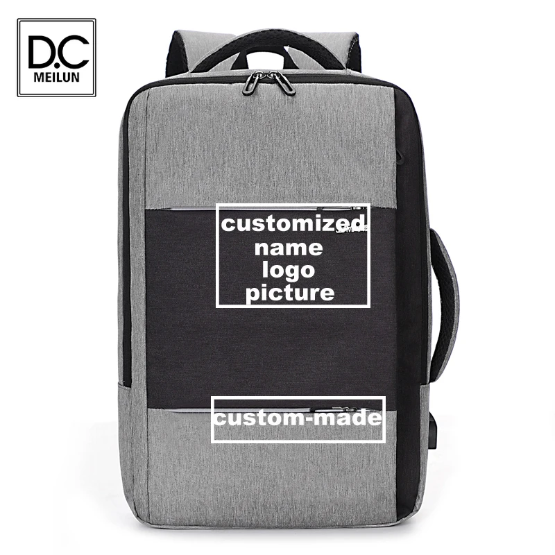 

Повседневный Рюкзак DCmeilun с USB-зарядкой, водонепроницаемый рюкзак, Мужская многофункциональная деловая сумка, мужской рюкзак, рождественски...