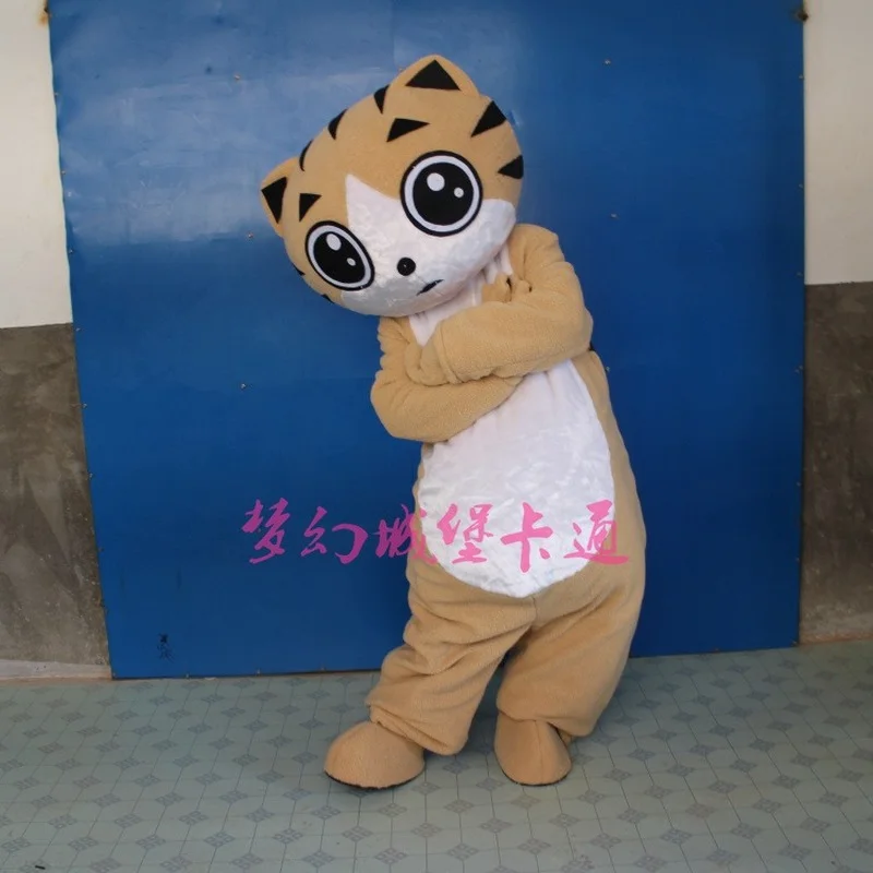 

Cat Mascot Costumes Coffee Color Cat Anime Carnival Cosplay Furry Suits Party Game Fursuit Cartoon Dress Outfits Halloween Xmas