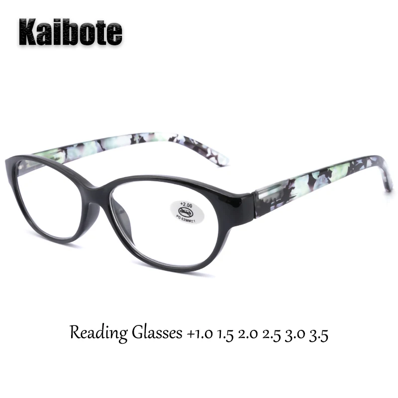 

KBT Fashion Men Women Reading Glasses Small Oval Frame HD Lens Ladies Reader Eyewear Quality Presbyopic Eyeglasses +1.0 to +3.5