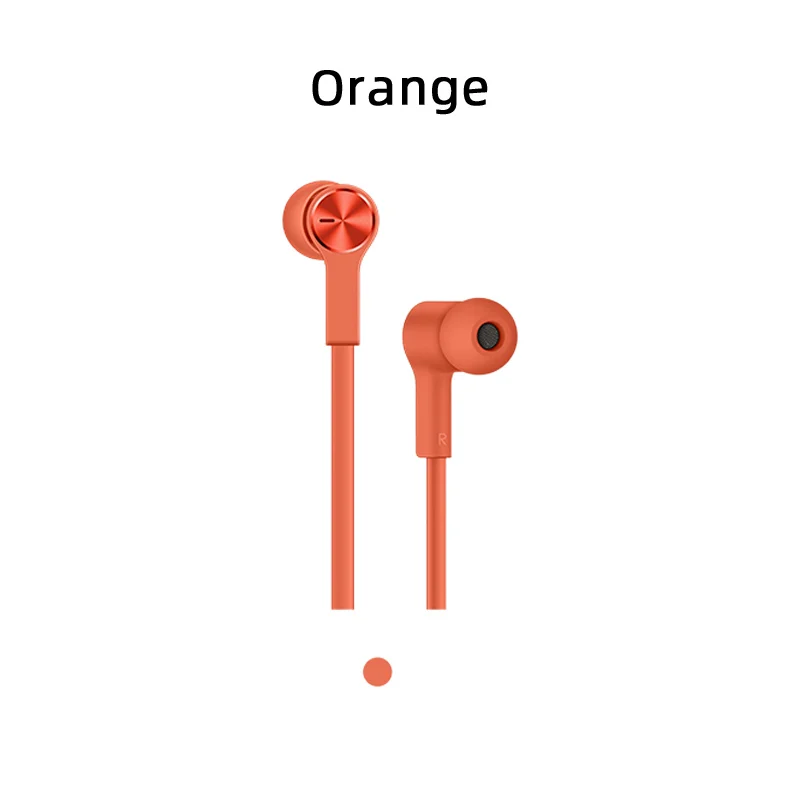 Orange Оригинальные беспроводные наушники huawei FreeLace, Bluetooth, спортивные, водонепроницаемые, в уши, кабель памяти, металлическая полость, силиконовый магнитный переключатель - Цвет: Orange