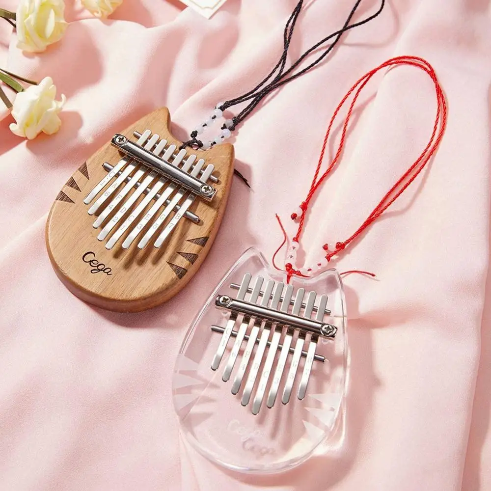8 ключей калимба мини портативный палец пианино перкуссия клавиатура Карманный
