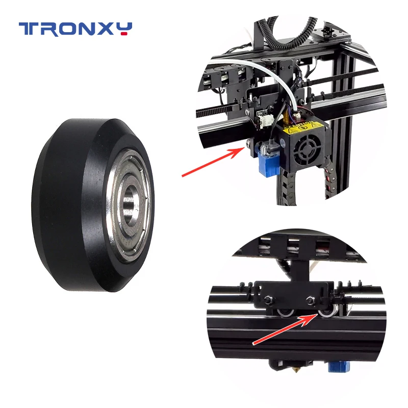 Аксессуары и детали для 3D-принтера большой маленький D колесный ПОМ
