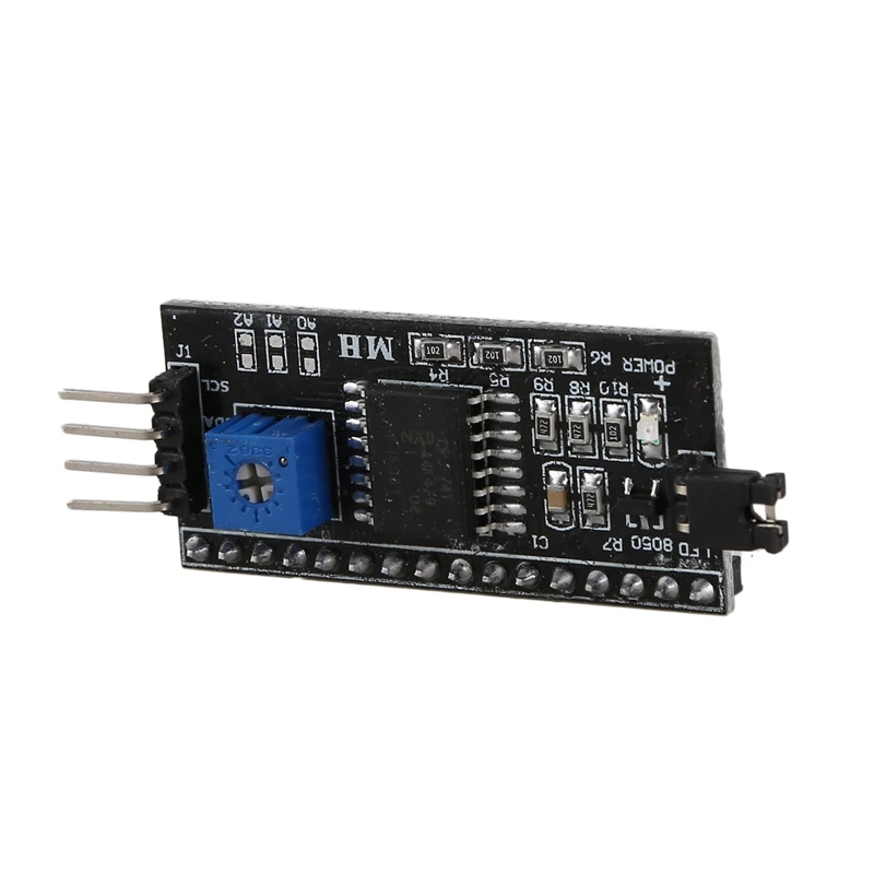 Плата интерфейса IIC I2C TWI SPI модуль PCF8574T для Arduino 1602 LCD 2004 LED &amp 16-символьный X