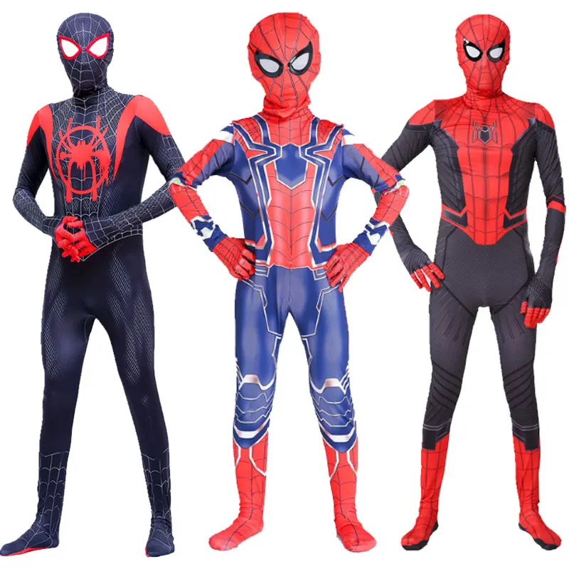 Боди со стальным пауком и человеком The Hew детское боди с возвращением героя для