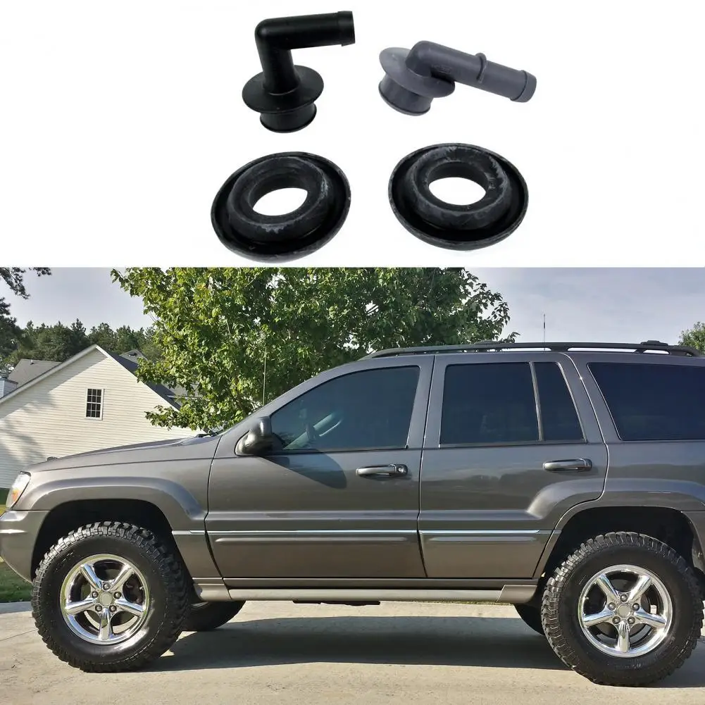 

50% Hot Sales!! 4 Piece Set Exhaust Valve Kit Painted PCV Elbow Car Air Release Valve 53013360AA for JEEP GRAND CHEROKEE