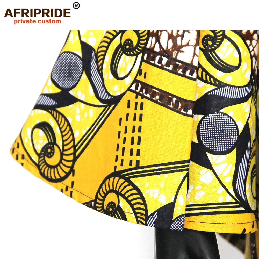 Африканское летнее платье с запахом на голову для женщин принт Дашики