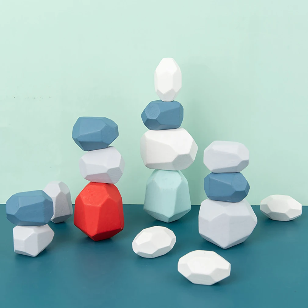 

Colored Stone Educational Toy Ornaments Jigsaw Puzzle Game Children's Toy Creative Stone Decoration Children's Educational Toys