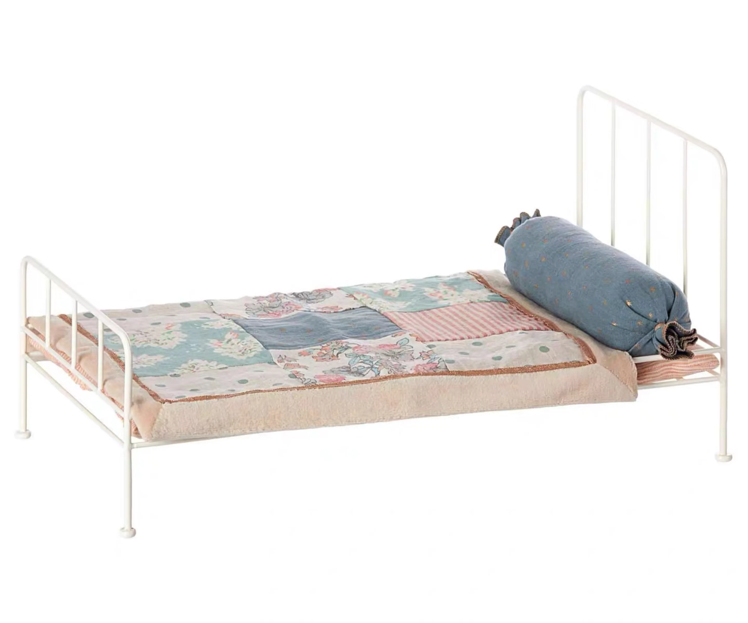 28cm metal small bed suit children's house furniture toy Mini simulation doll | Игрушки и хобби