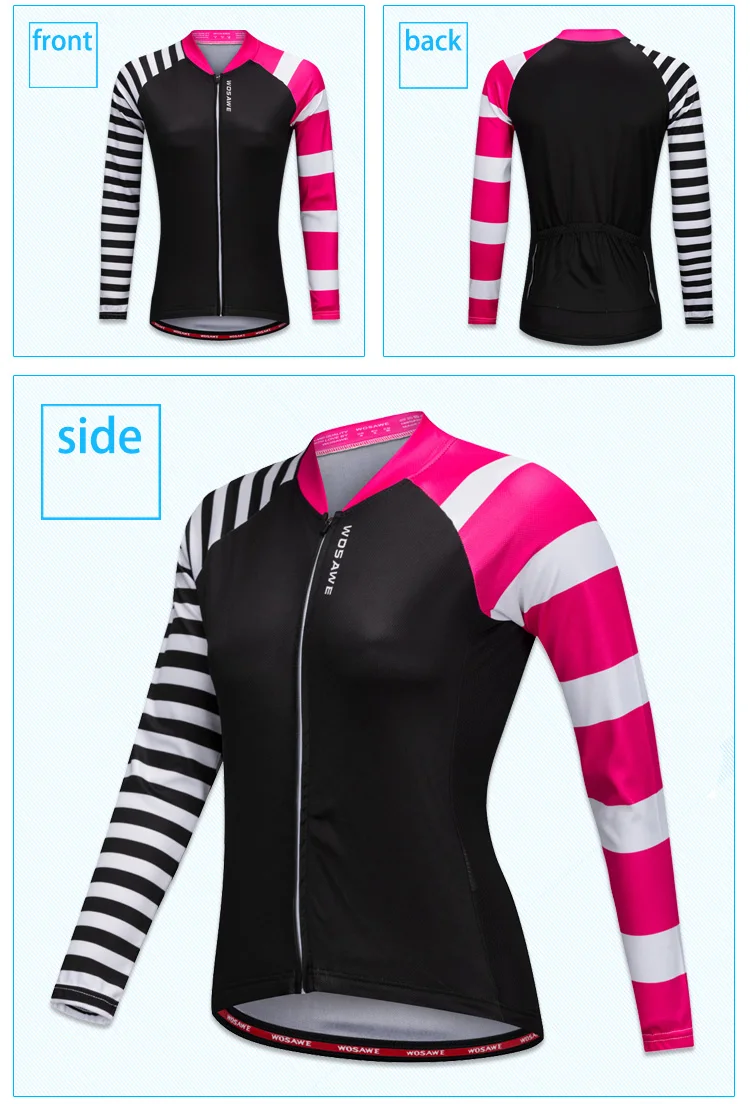 WOSAWE велосипедный комплект из Джерси женский спортивный костюм для горного