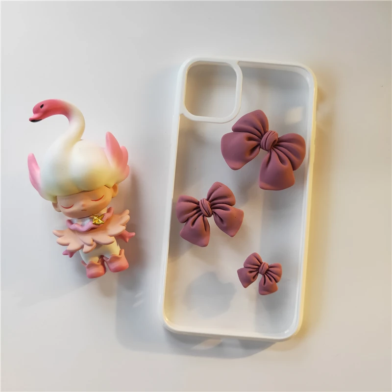 

C95A-2022 Lovely phone case for iphone12 with bowknot protective back cover