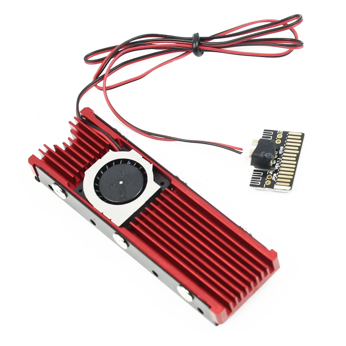 JEYI SK4 M.2 для NVMe SSD к PCI E X4 адаптерной карте M Key + Cool Warship 2280SSD вентилятор Радиатор Combo
