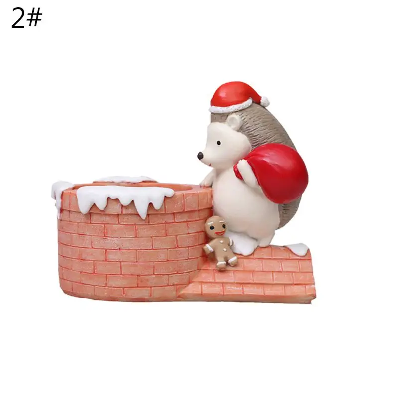 

Cartoon Hedgehog Diary Flowerpot Office Home Furnishings Home Gardening LX9C