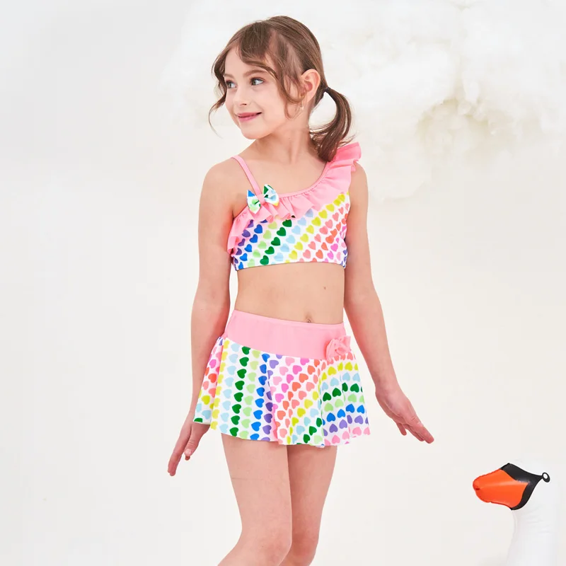 Новинка 2019 купальник для маленьких девочек искусственные купальники детский