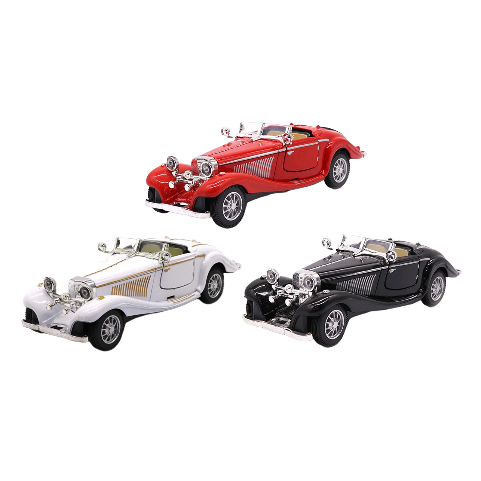 

1:28 Scale Die-Cast Simulation Car Model with Pull Back Action Collection
