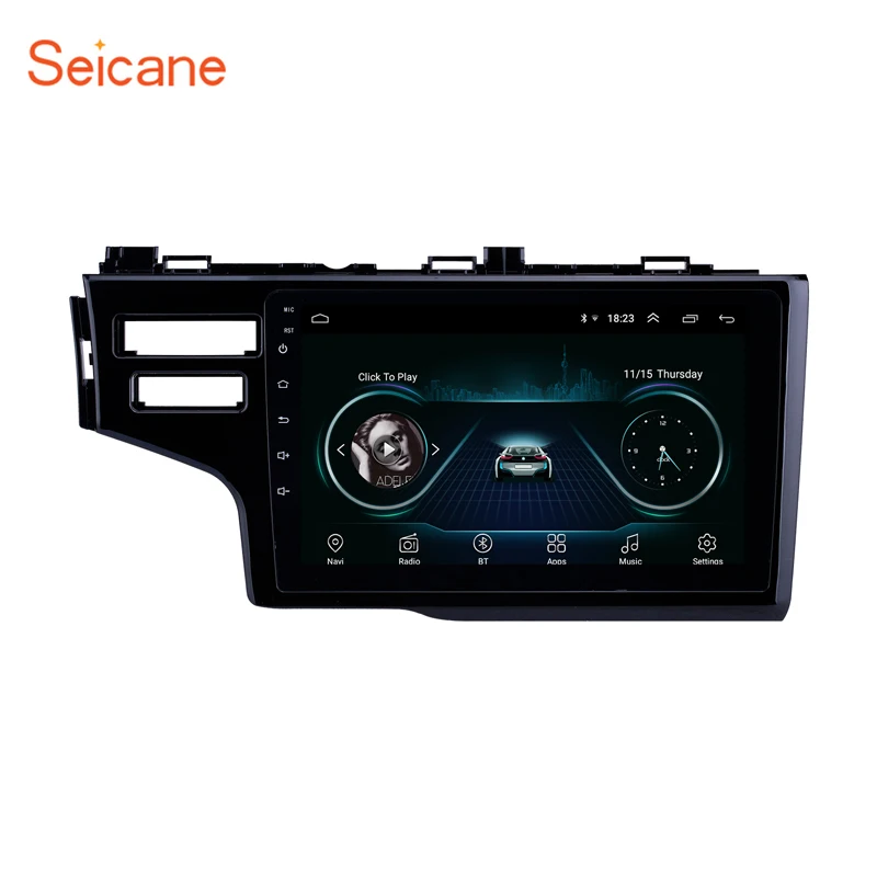 Seicane 9 дюймов Android 8 1 2din автомобильный GPS стерео плеер для Honda Fit LHD 2013 2015 поддержка
