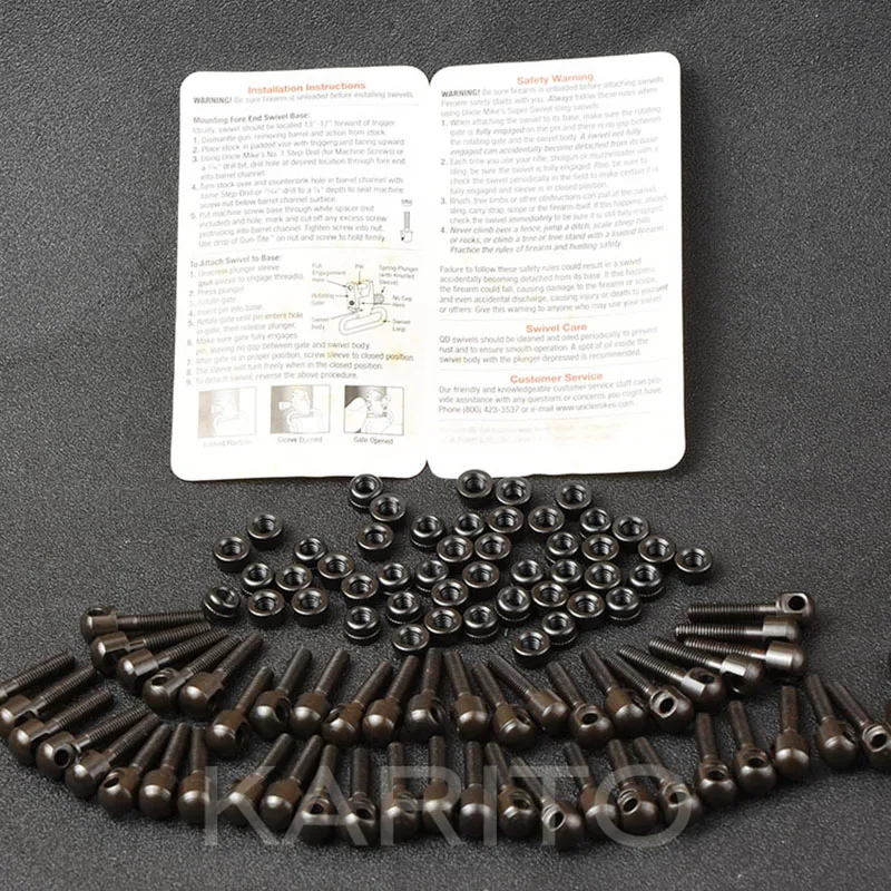 Полностью стальная большая часть болтовых экшн винтовок практически каждая