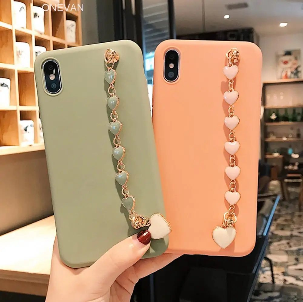 Onevan роскошный 3D драгоценный камень красивый браслет мягкий чехол для iPhone 11pro Max 11