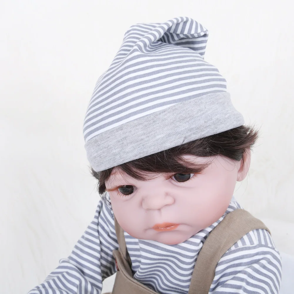 Кукла реборн мягкая виниловая ручной работы 55 см 22 дюйма|Игровые фигурки и