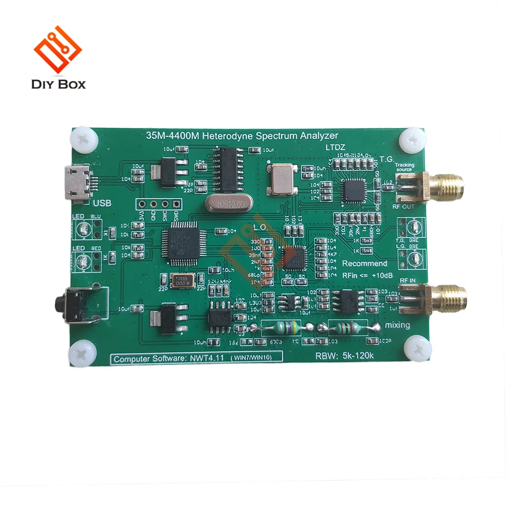 

USB-анализатор спектра LTDZ, 35-4400 м, с модульной платой отслеживания